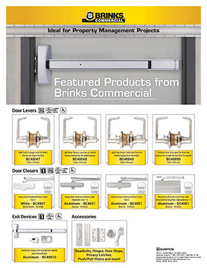 Featured Products from Brinks Commercial catalog